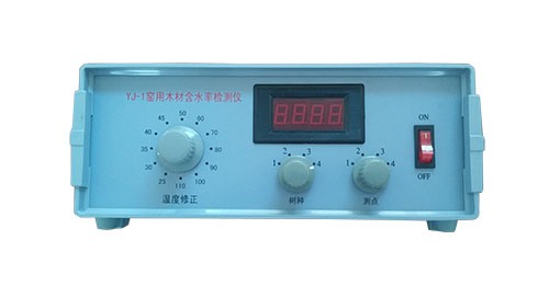 Wood moisture content tester inside the kiln (click to enter)